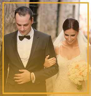 Organize the perfect wedding at our beautiful Historic Boutique Hotel Cattaro