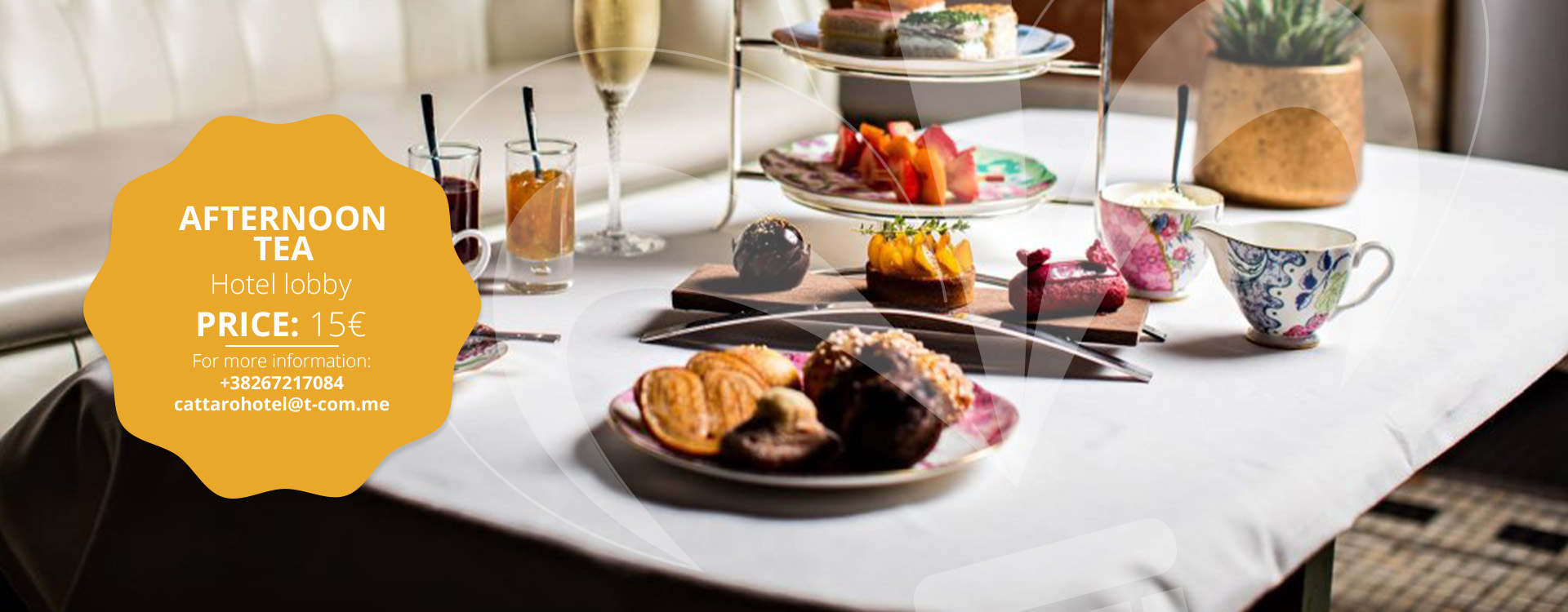 Afternoon tea - Cattaro tour